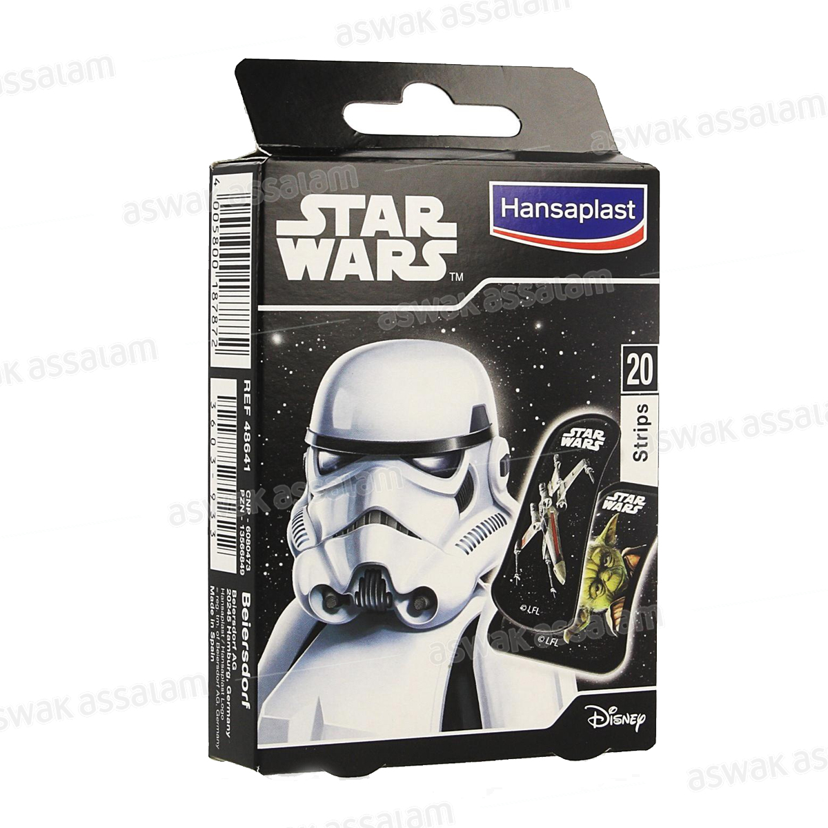 PANSEMENT KIDS STAR WARS 20 PIECES HANSAPLAST