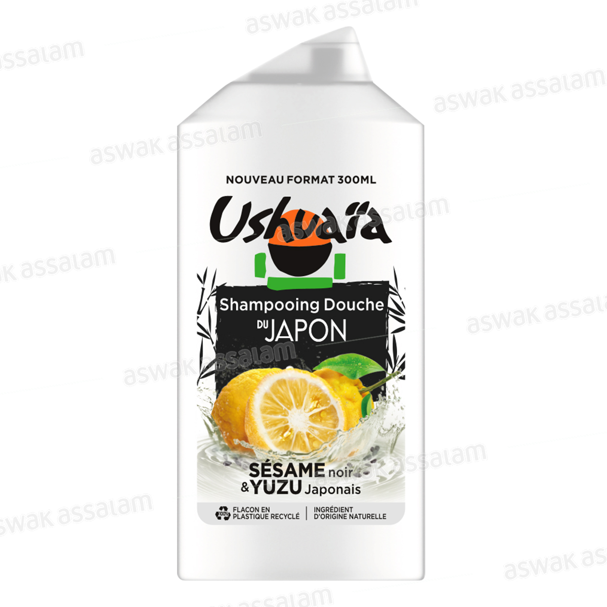 GEL DOUCHE SESAME NOIR 300ML USHUAIA