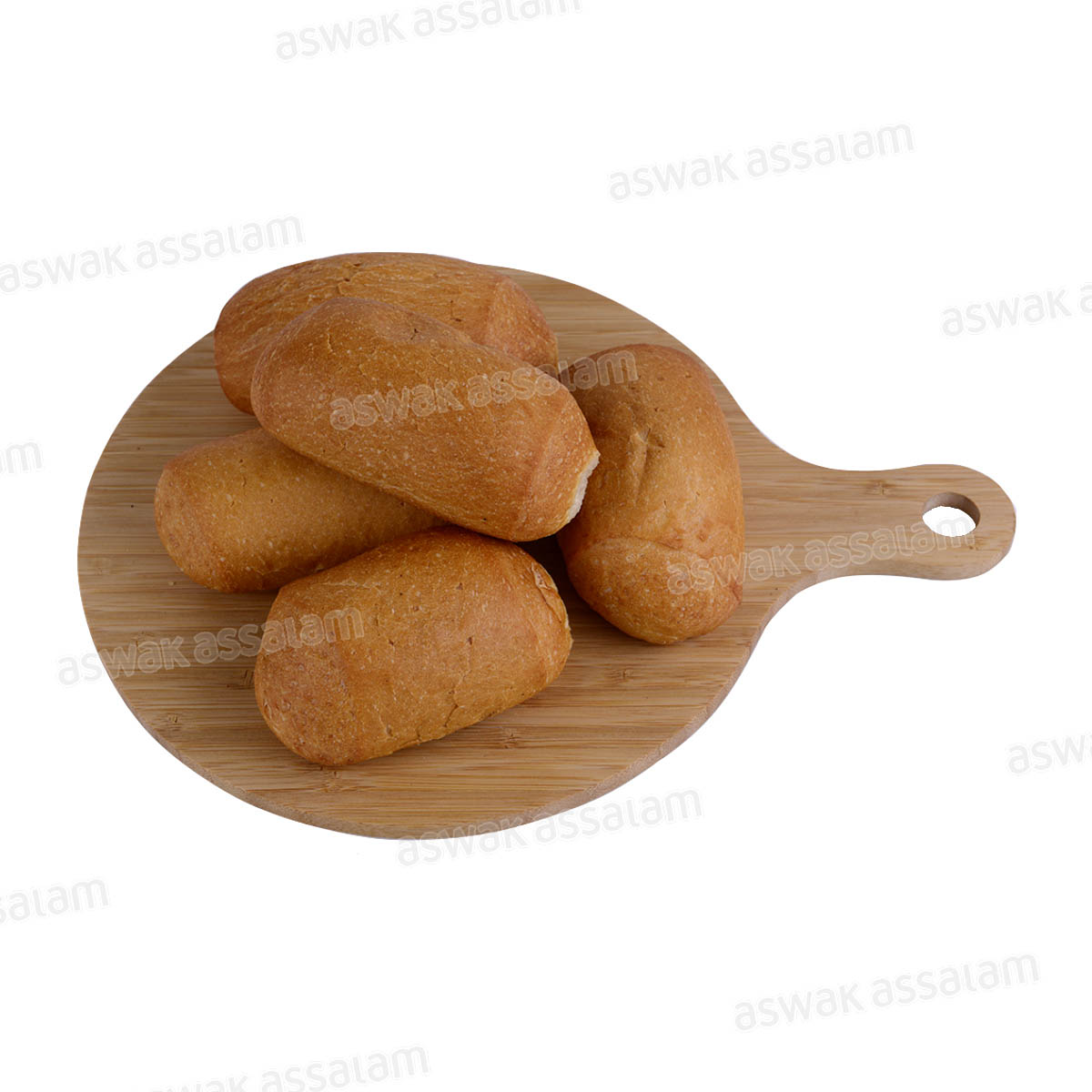 LOT DE 8 MINI PAINS SANDWICHS AU BLE TENDRE