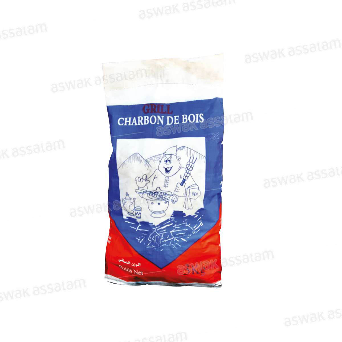 CHARBON DE BOIS SACHET DE 3KG