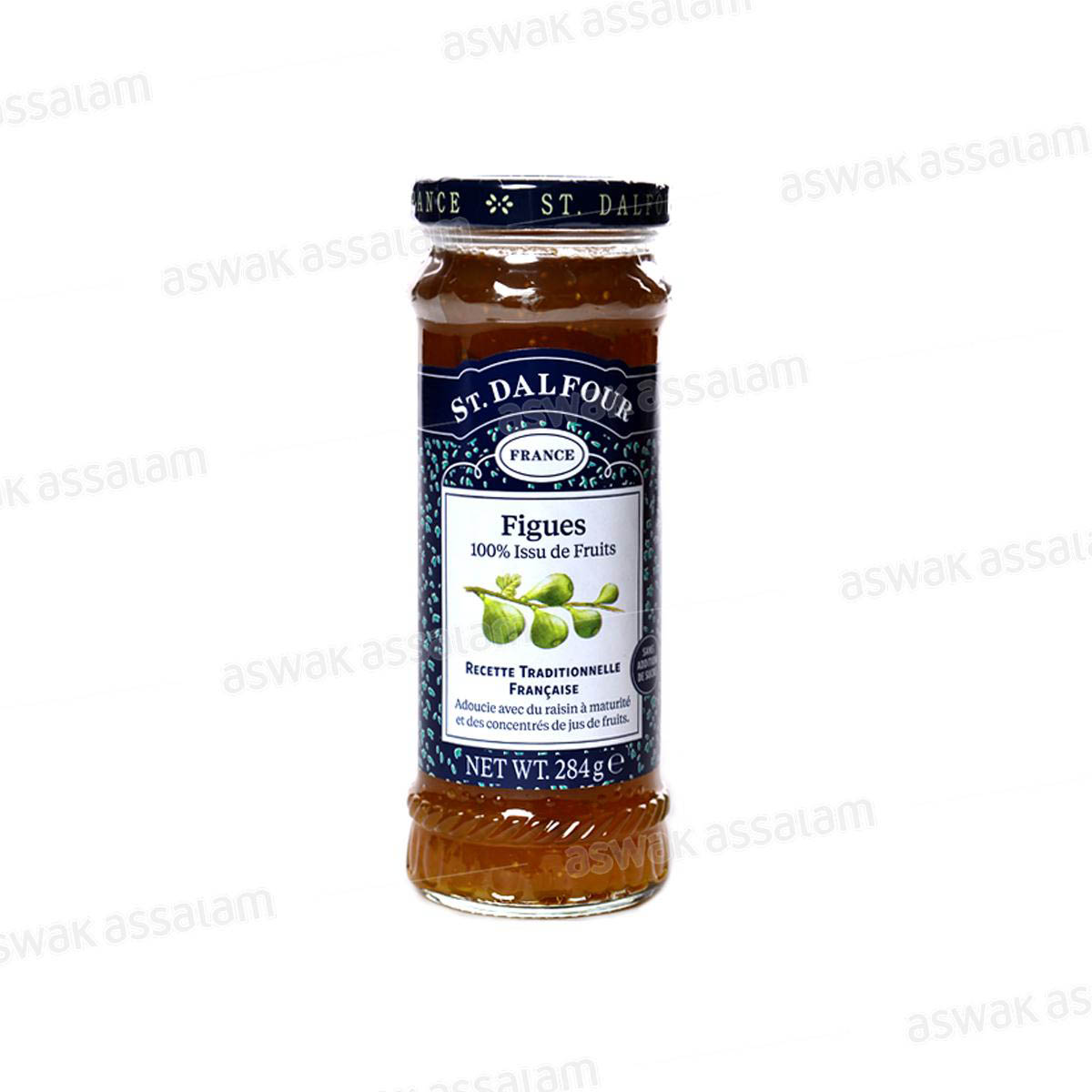 CONFITURE DE FIGUES SANS SUCRE  284G ST DALFOUR