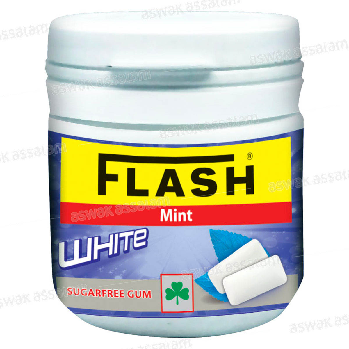 CHEWING-GUM MINT SANS SUCRE DRAGEES 18G MINI FLACON FLASH