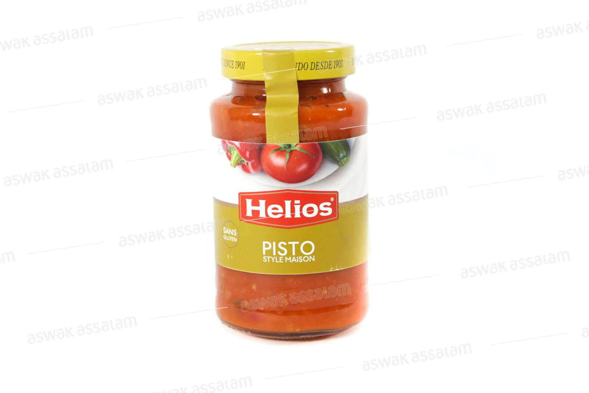 SAUCE TOMATE PISTO STYLE MAISON 570G HELIOS