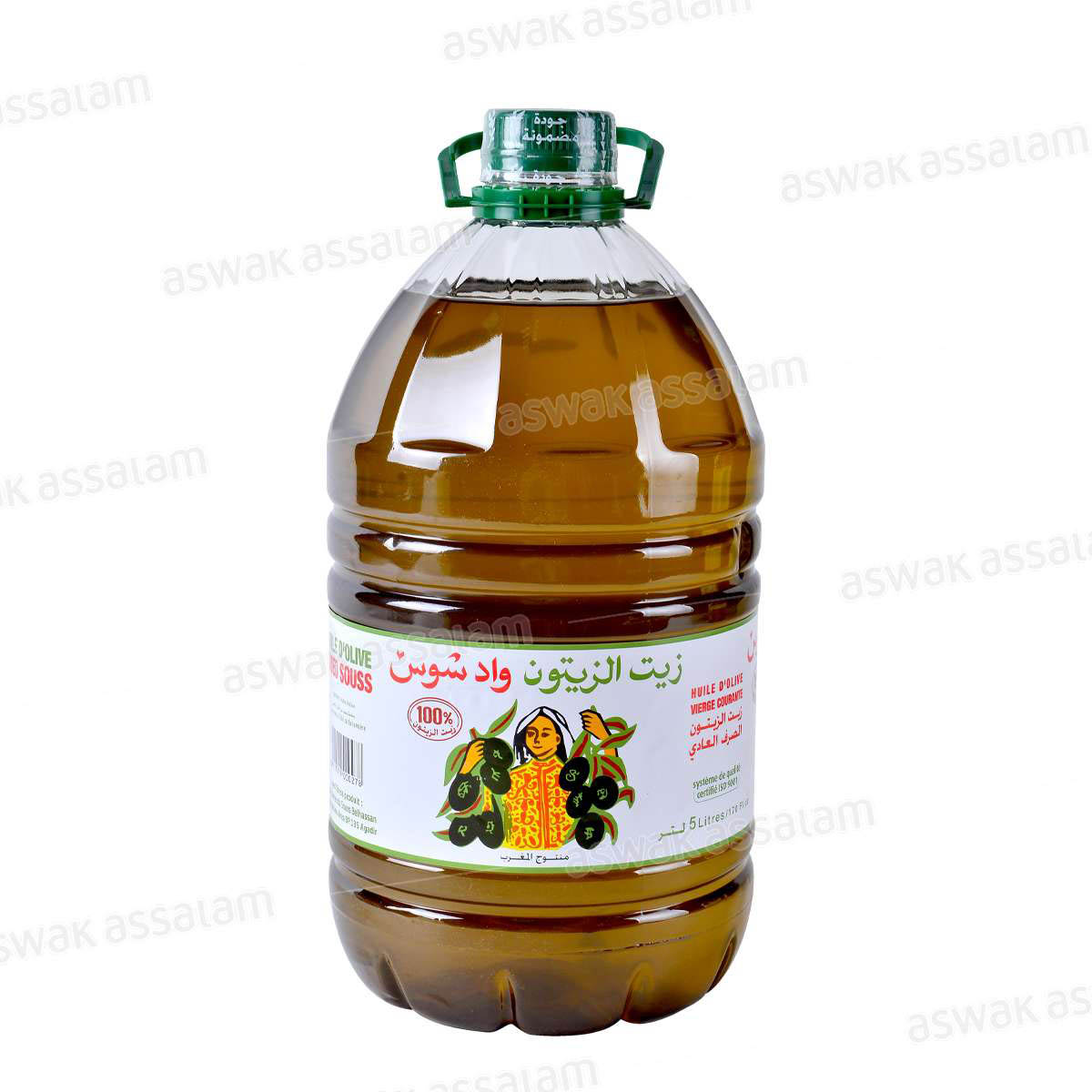 HUILE D'OLIVE 5L OUED SOUSS