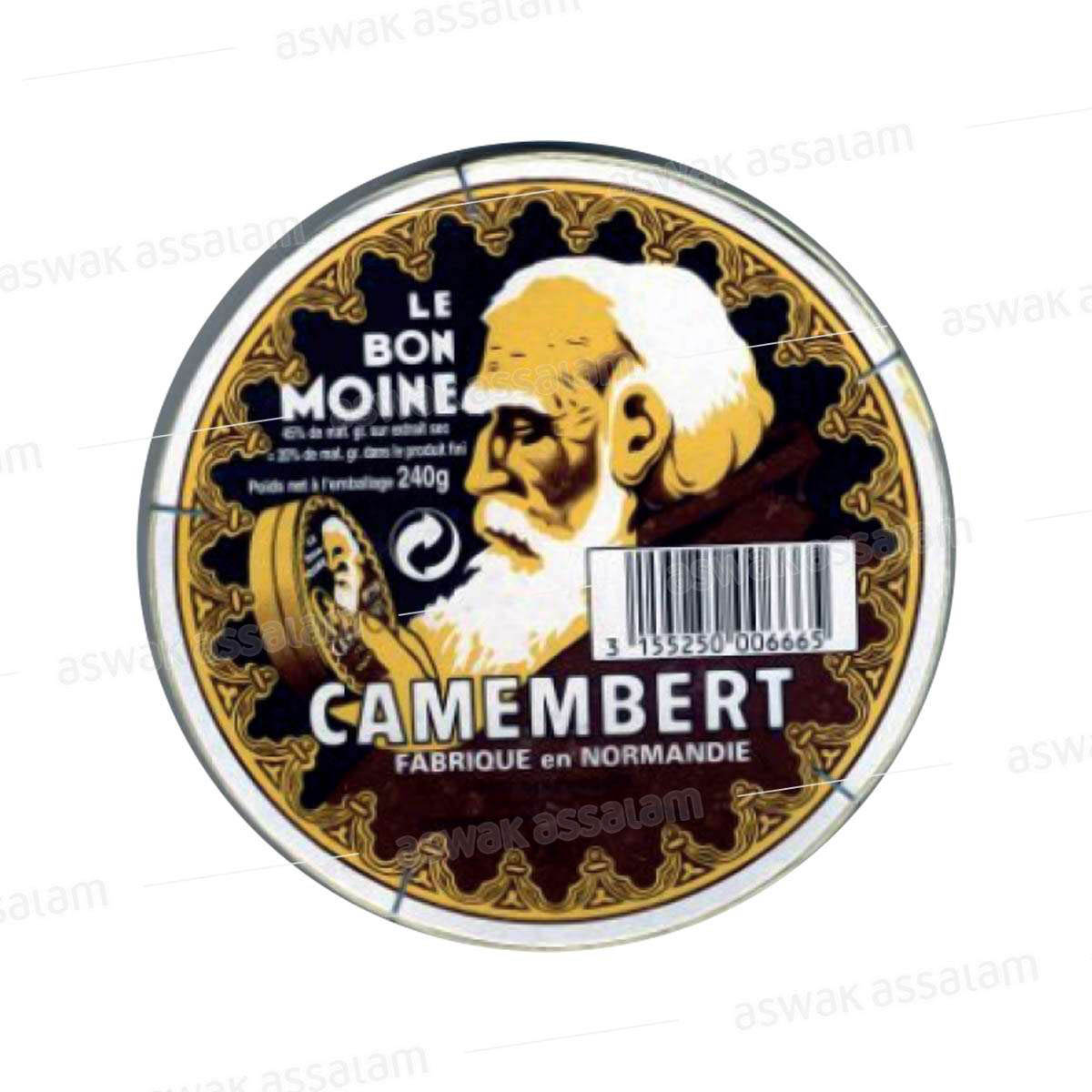 CAMEMBERT 240G LE BON MOINE