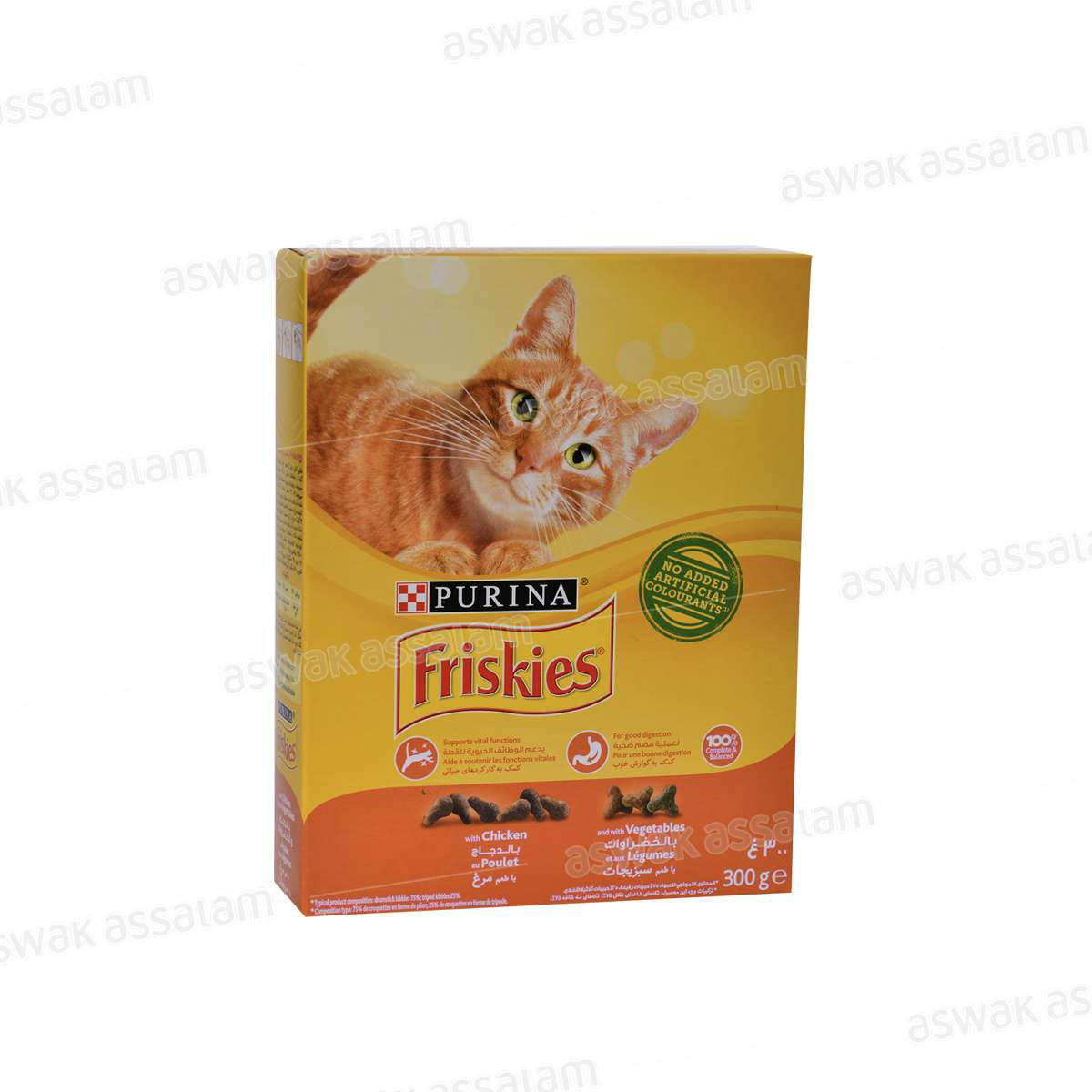 CROQUETTES POULET & LEGUMES 300G POUR CHAT FRISKIES