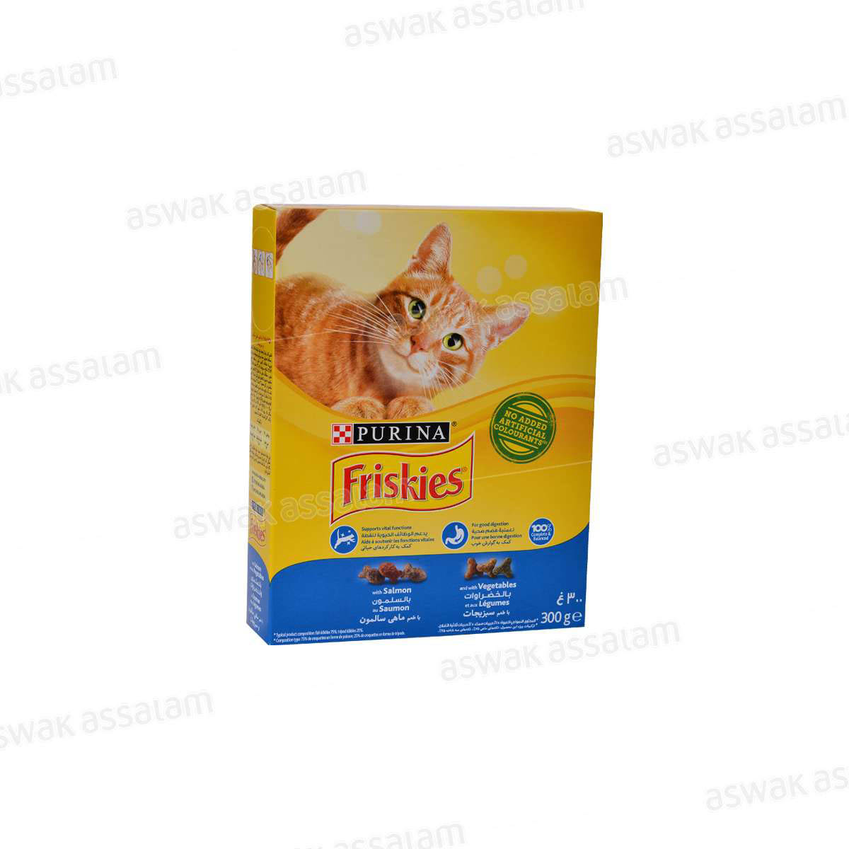CROQUETTES SAUMON & LEGUMES 300G POUR CHAT ADULTE FRISKIES