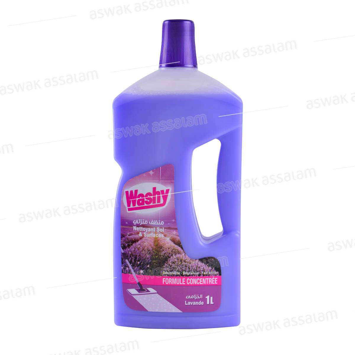 NETTOYANT SOL LAVANDE 1L WASHY