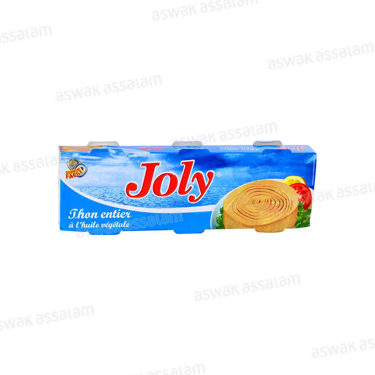 THON ENTIER A L'HUILE VEGETALE 3*85G JOLY