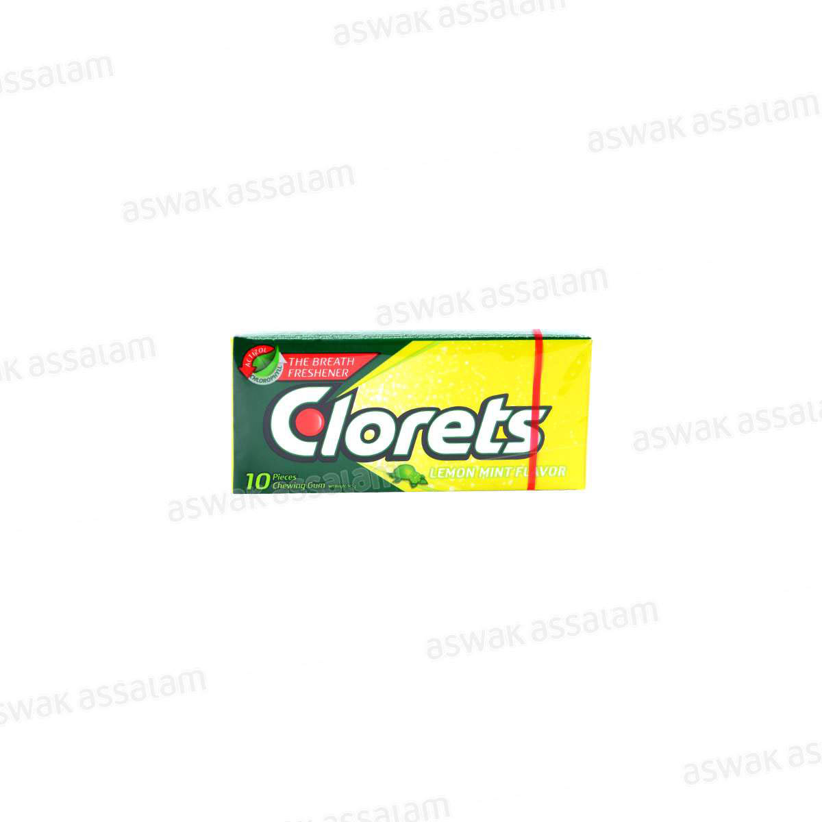 CHEWING-GUM LEMON MINT 10 PIECES CLORETS