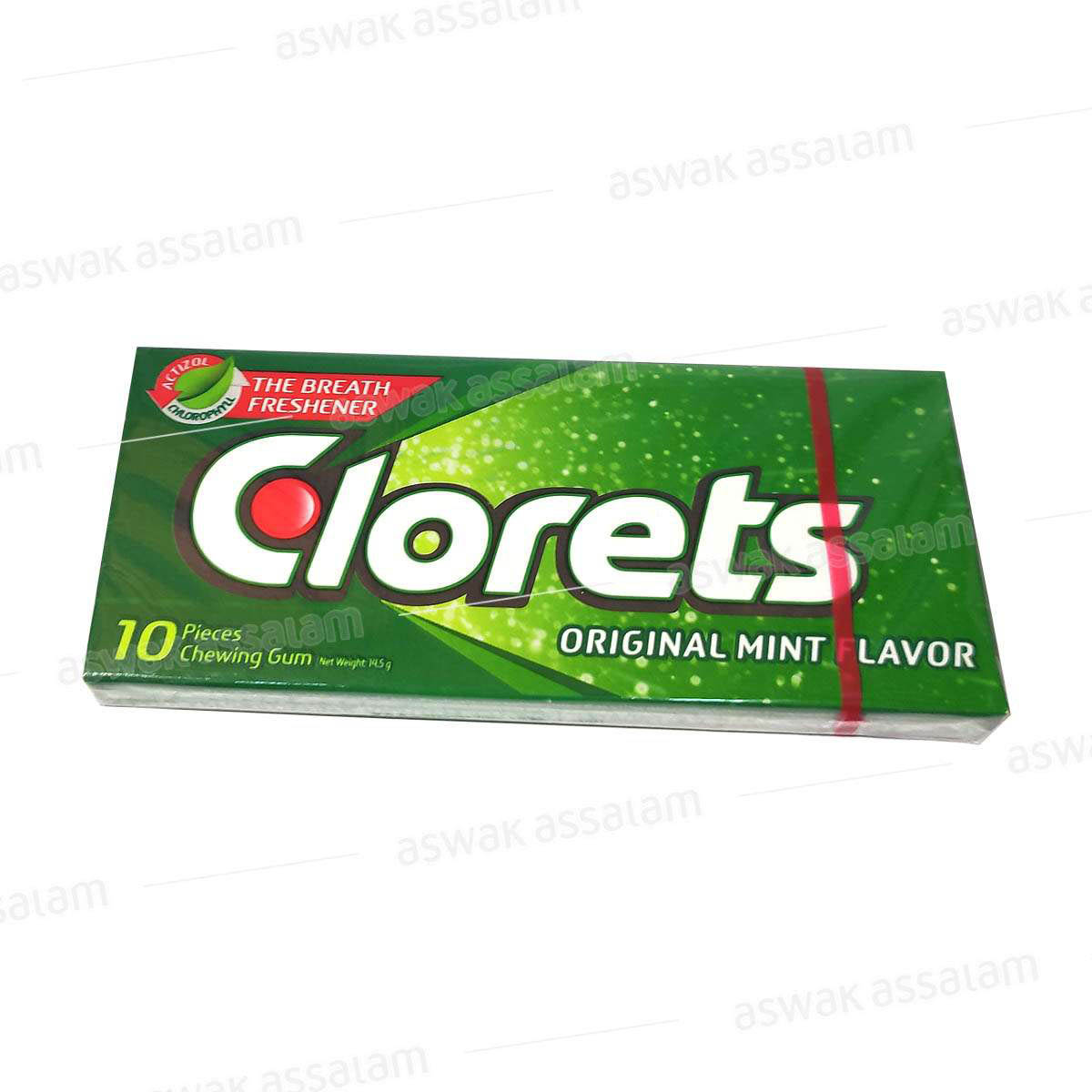 CHEWING-GUM MINT NEW 10 PIECES CLORETS ORIGINAL