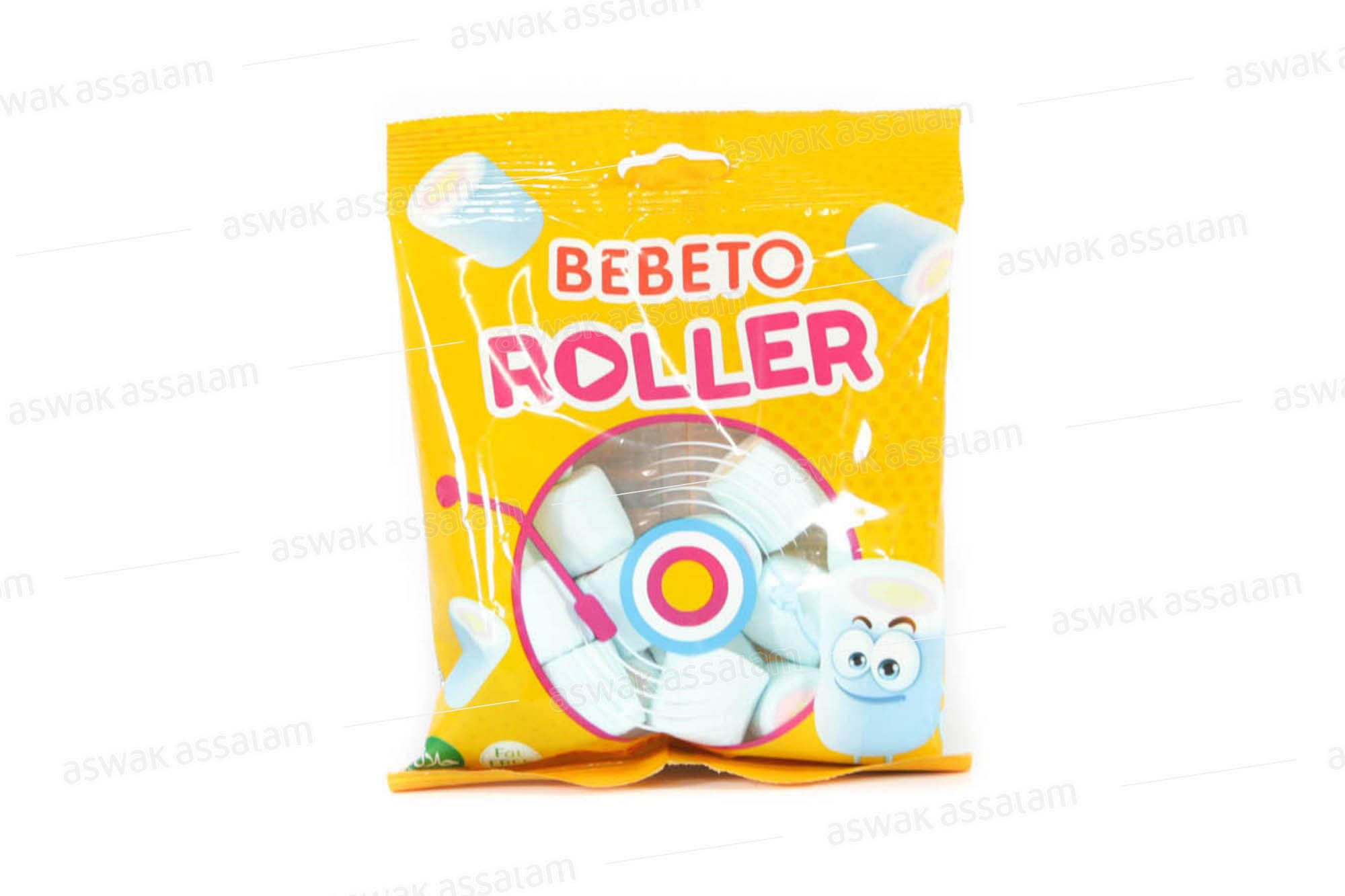 GOMMES MARSHMALLOWS ROLLER 60G BEBETO