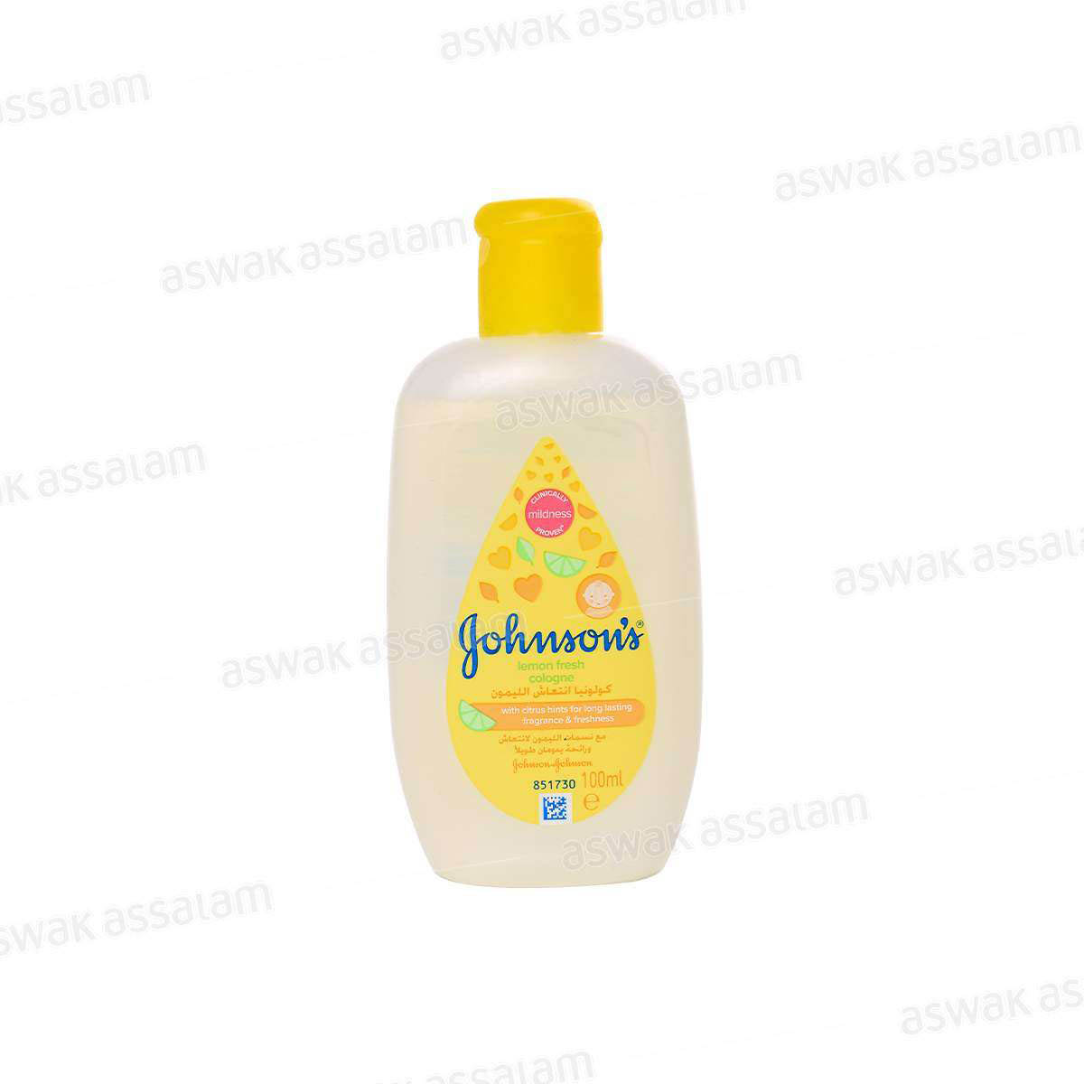 EAU DE COLOGNE LEMON FRESH 100ML JOHNSON BABY