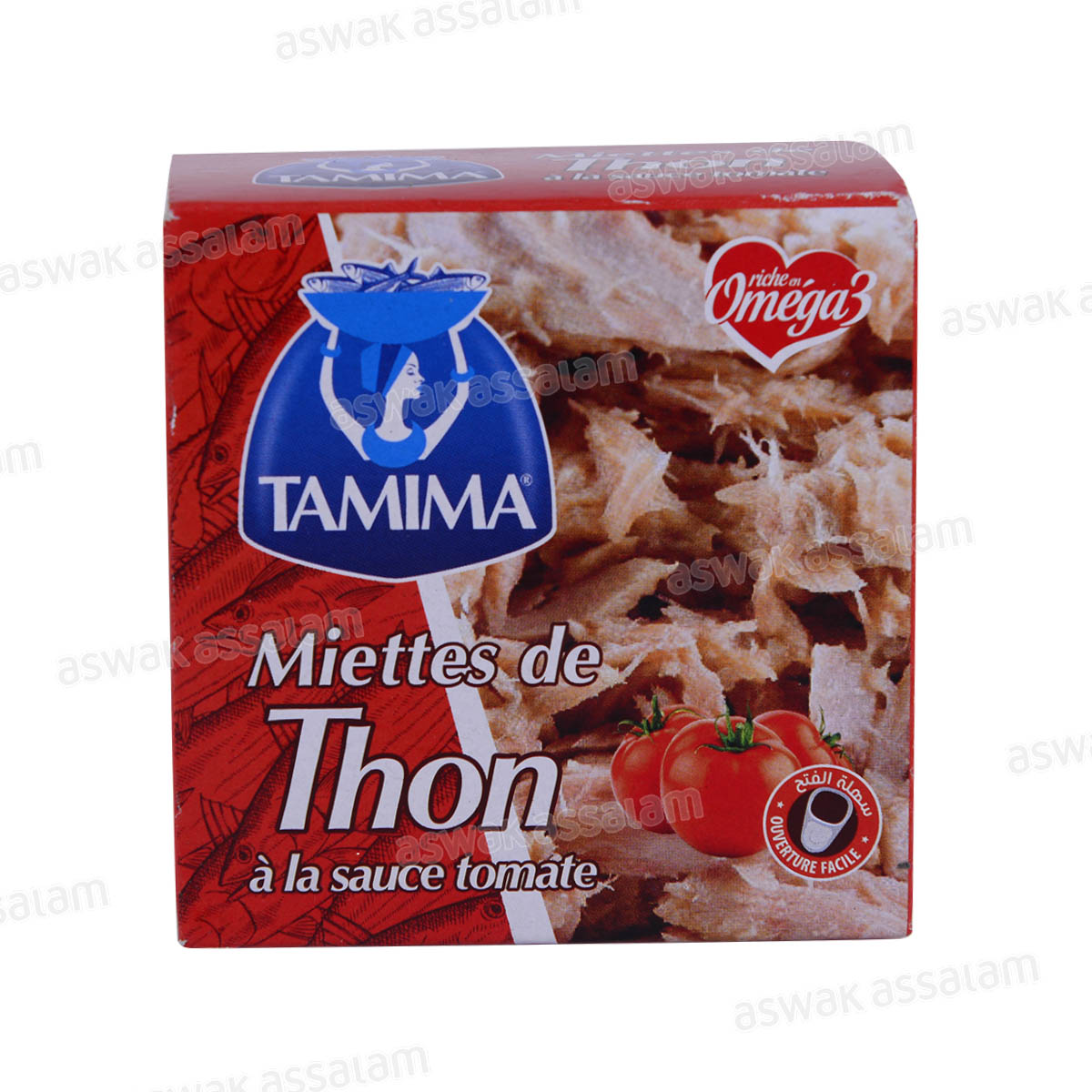 THON A LA SAUCE TOMATE 80G TAMIMA