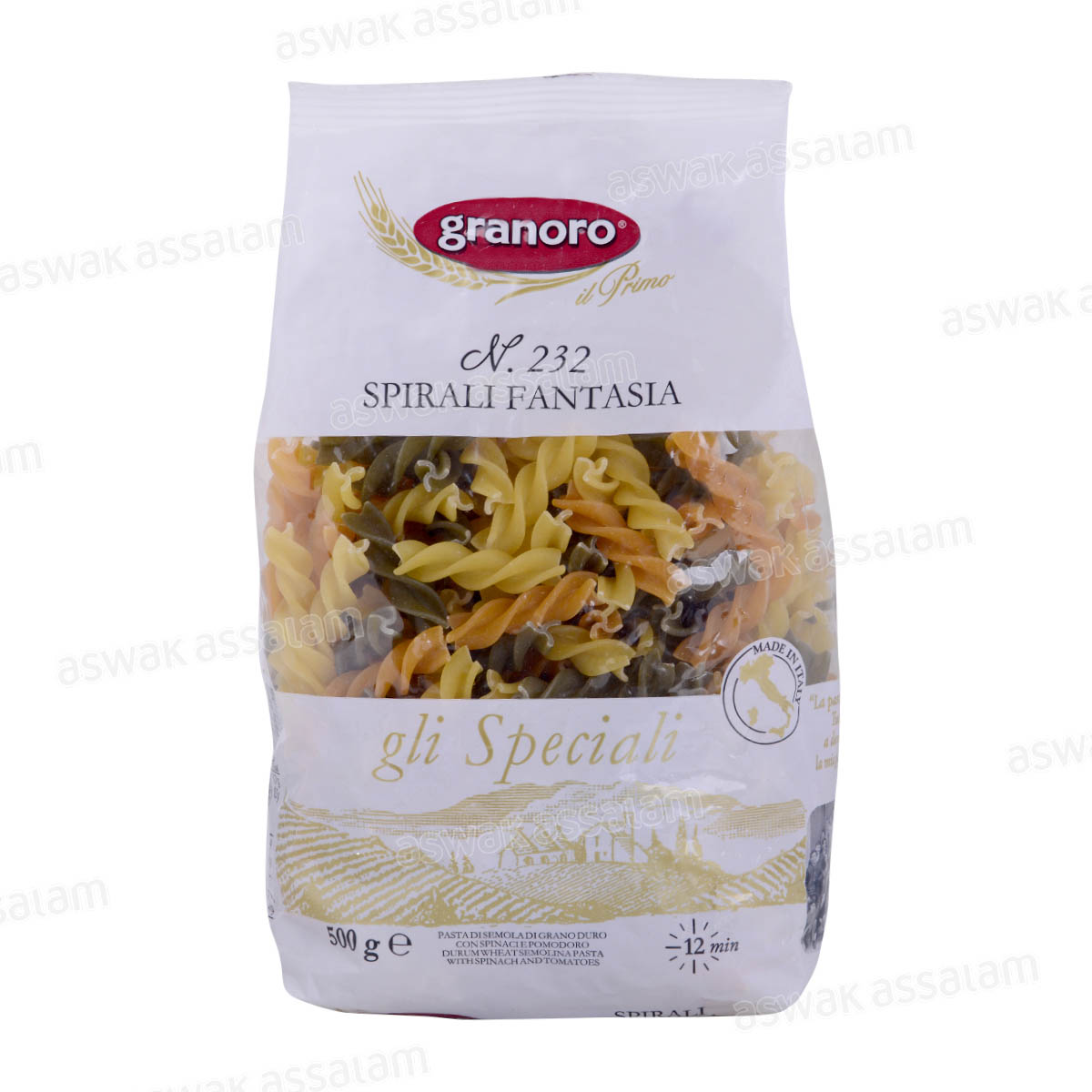 SPIRALI FANTASIA N°232 500G GRANORO