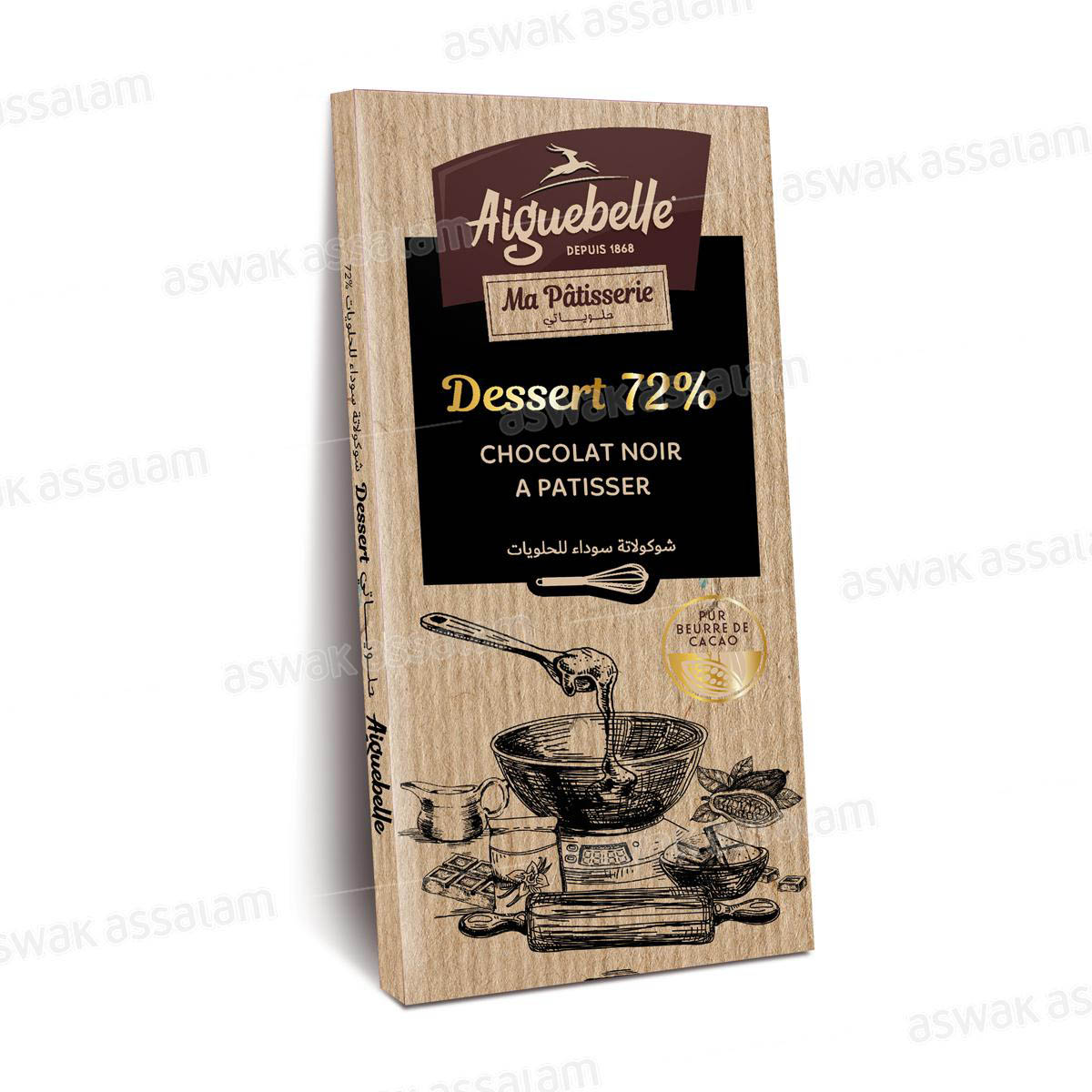 CHOCOLAT DESSERT NOIR 175G AIGUEBELLE