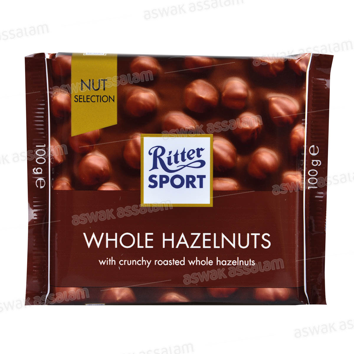 CHOCOLAT NOISETTES ENTIERES 100G RITTER SPORT