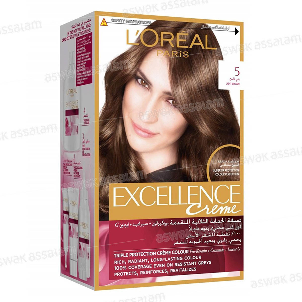 COLORATION 5 CHATAIN CLAIR EXCELLENCE