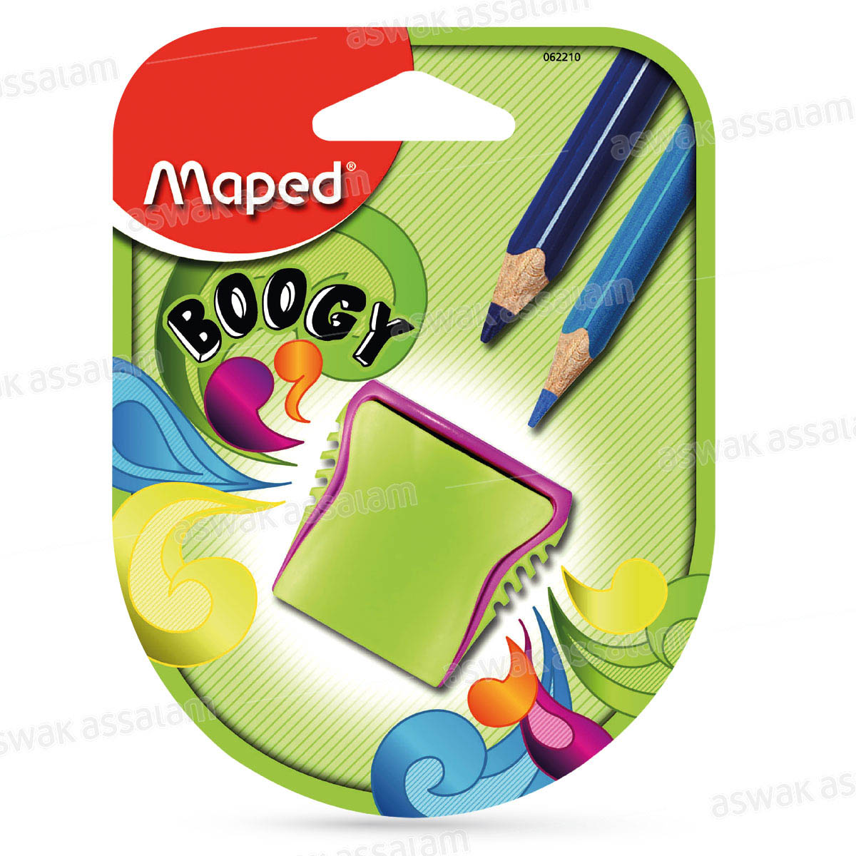 TAILLE-CRAYON 1 TROU BOOGY MAPED