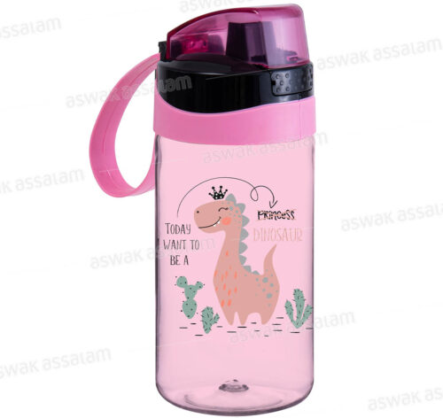 BOUTEILLE A EAU EN PLASTIQUE 520ML DINOSAURE