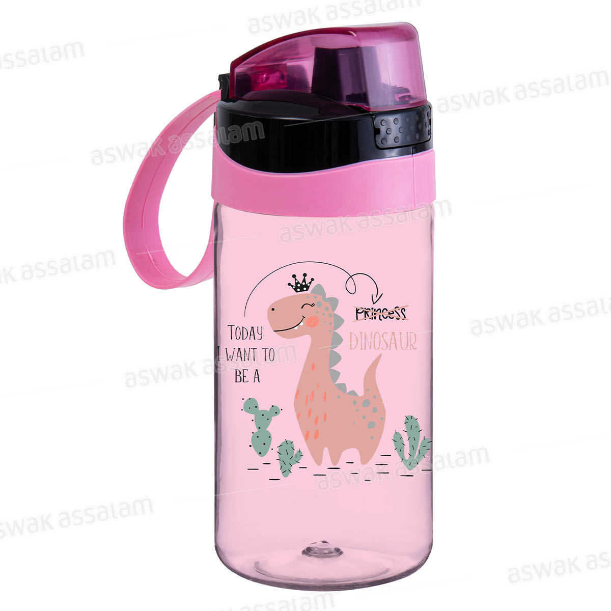 BOUTEILLE A EAU EN PLASTIQUE 520ML DINOSAURE