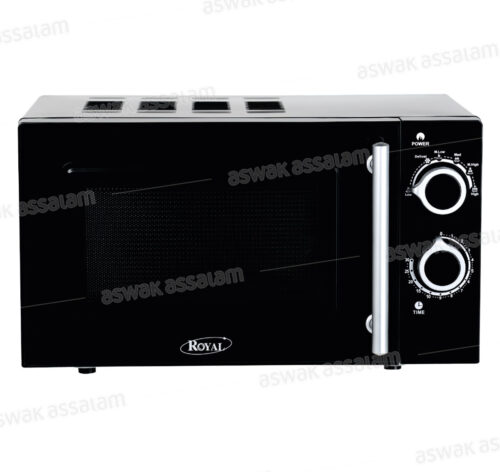 MICRO-ONDES GRILL 20L NOIR MOR-24 ROYAL