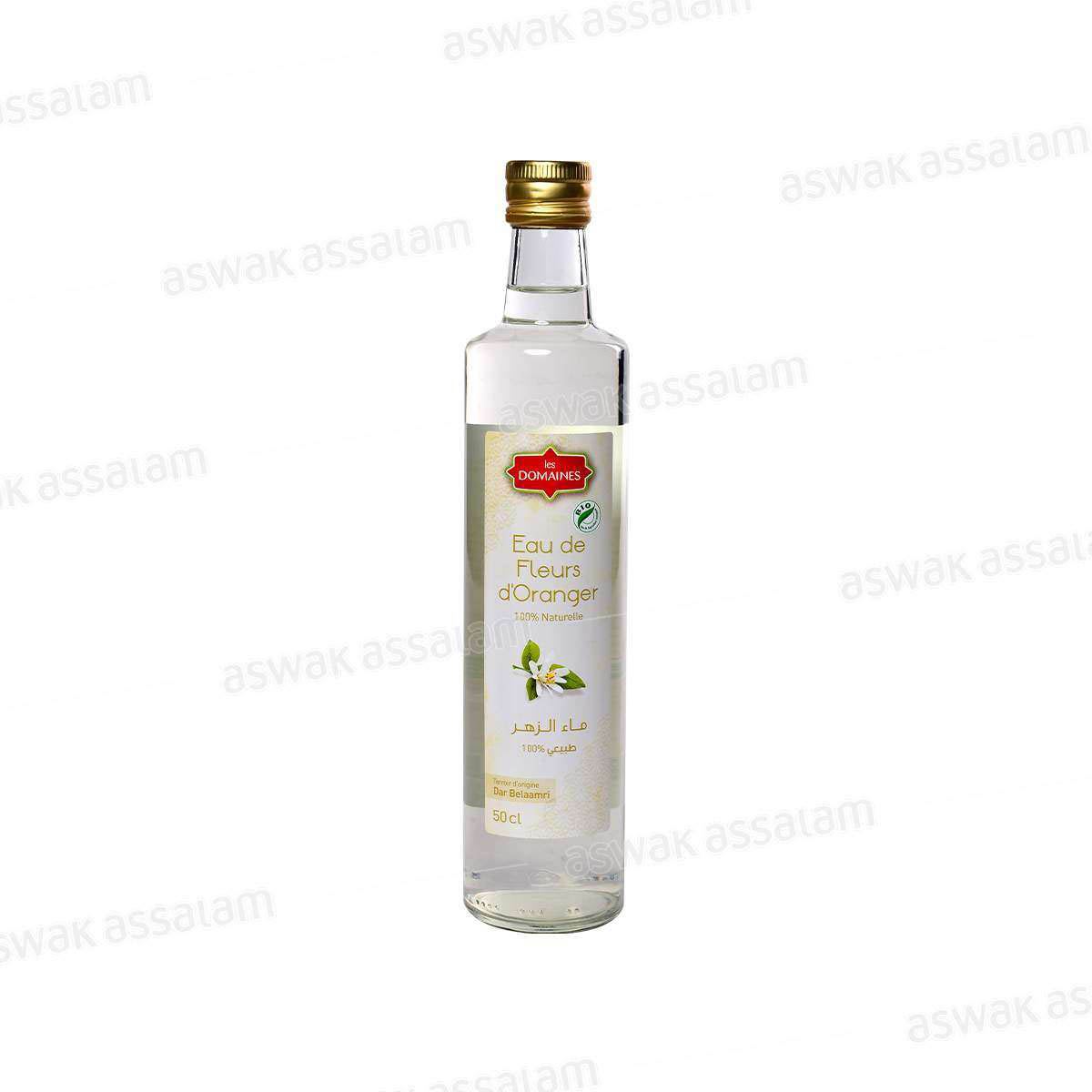 EAU DE FLEUR D'ORANGER BIO 50CL LES DOMAINES