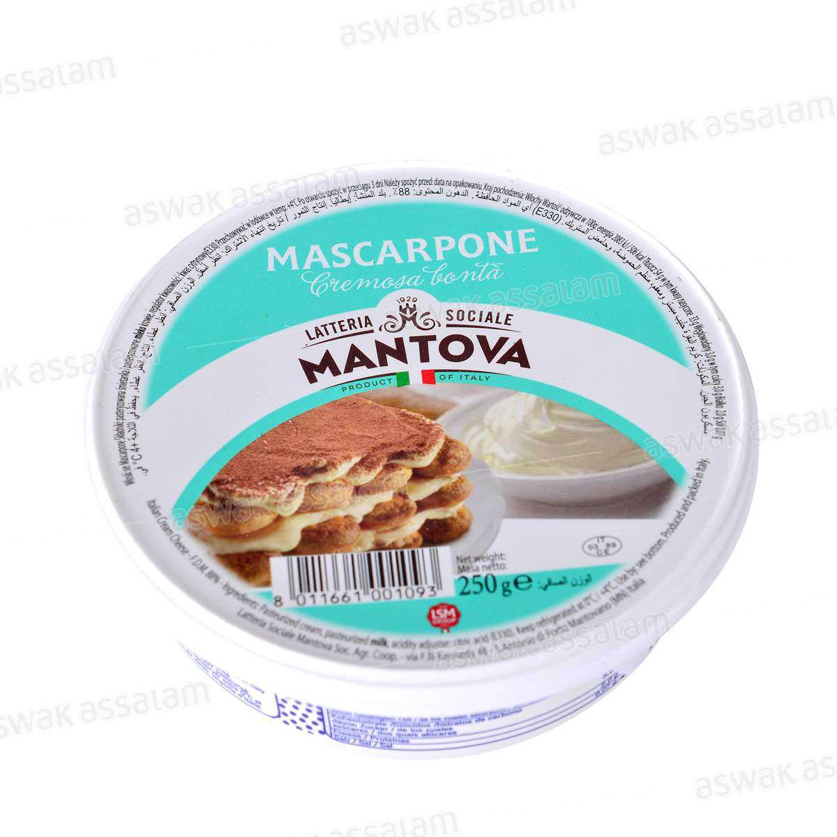 FROMAGE MASCARPONE 250G MANTOVA