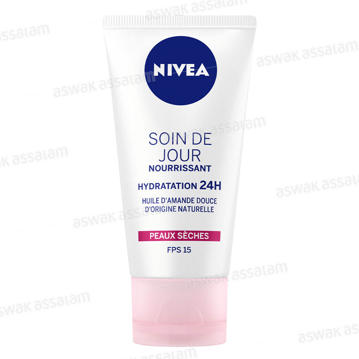SOIN DE JOUR NOURRISSANT A L'HUILE D'AMANDE DOUCE POUR PEAUX SECHES FPS 15 50ML NIVEA