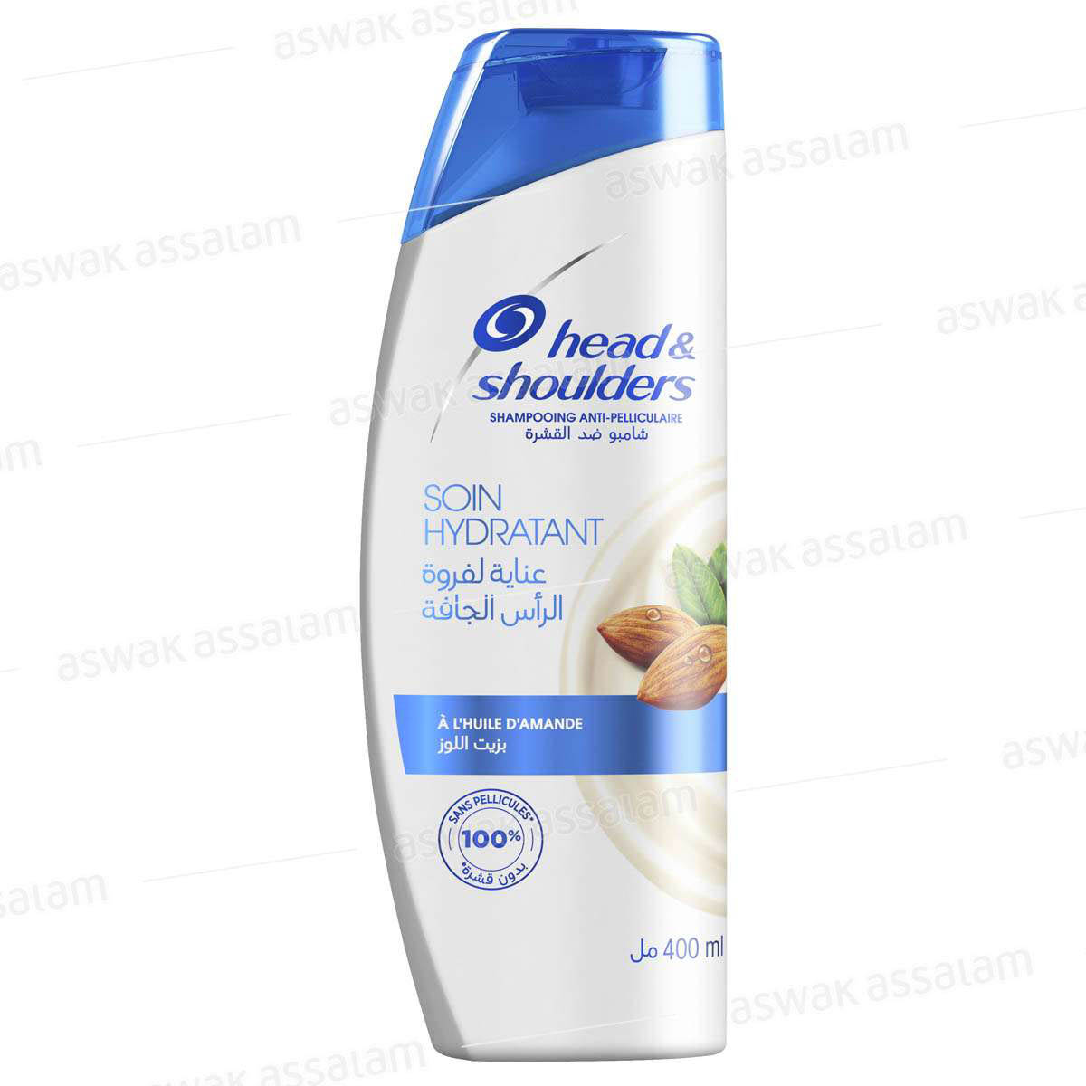 SHAMPOOING HUILE D'AMANDE 400ML HEAD & SHOULDERS