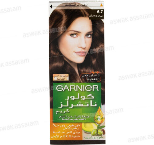 COLORATION 6.7 BRUN CHOCOLAT PUR COLOR NATURALS GARNIER