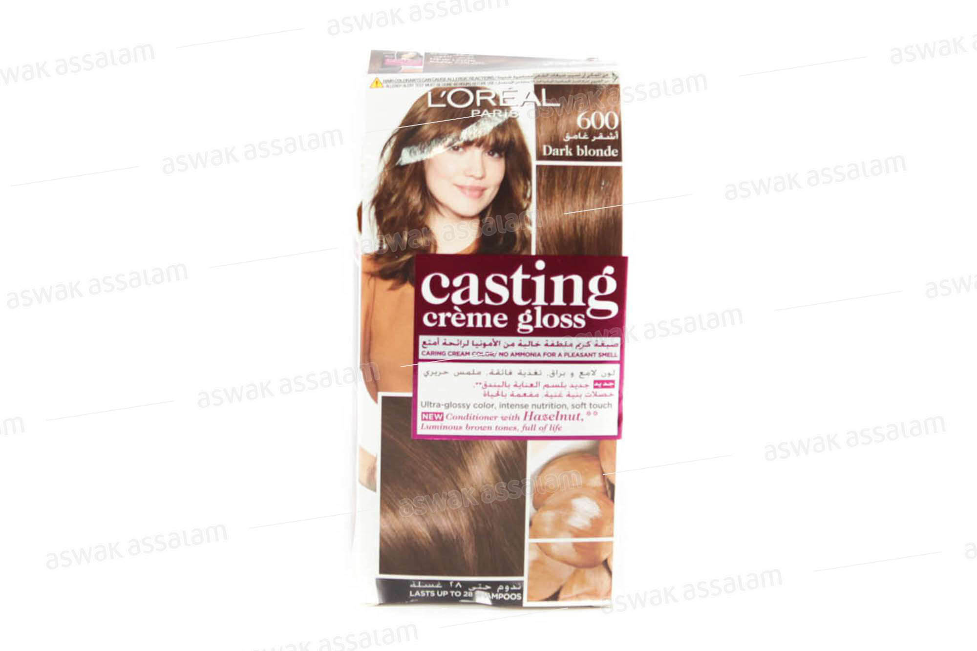 COLORATION CREME GLOSS BLOND FONCE 600 CASTING L'OREAL
