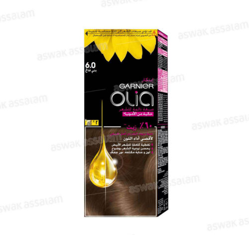 COLORATION 6.0 CHATAIN TRES CLAIR OLIA GARNIER