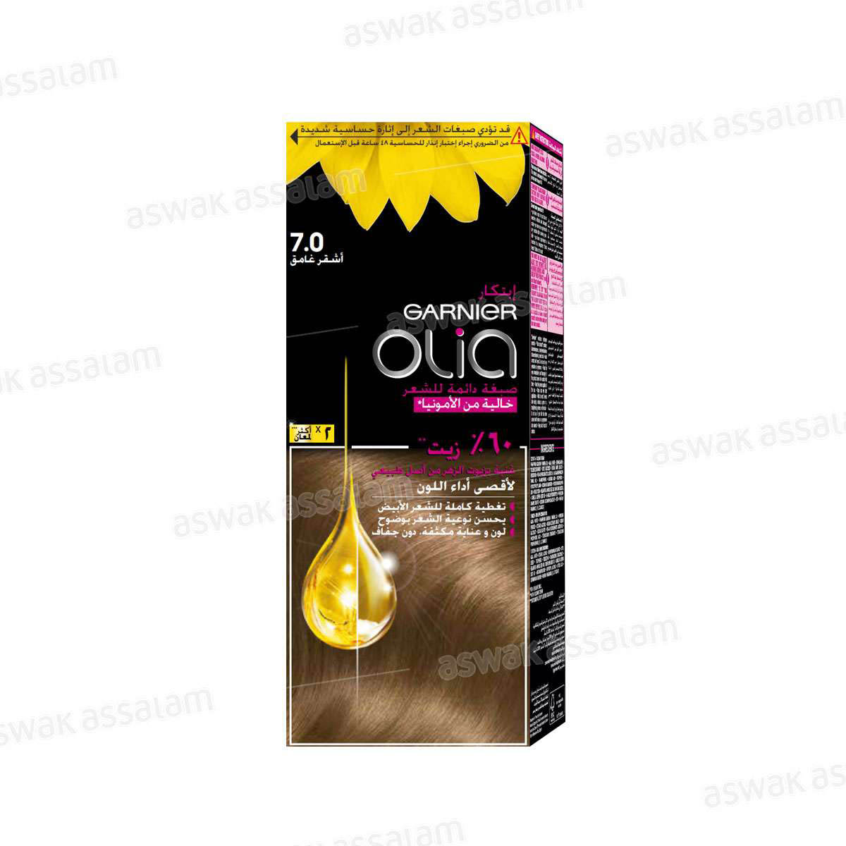 COLORATION 7.0 BLOND FONCE OLIA GARNIER