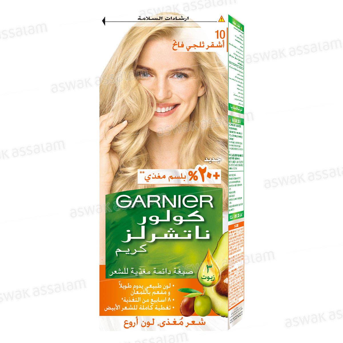 COLORATION 10 BLOND TRES TRES CLAIR COLOR NATURALS GARNIER