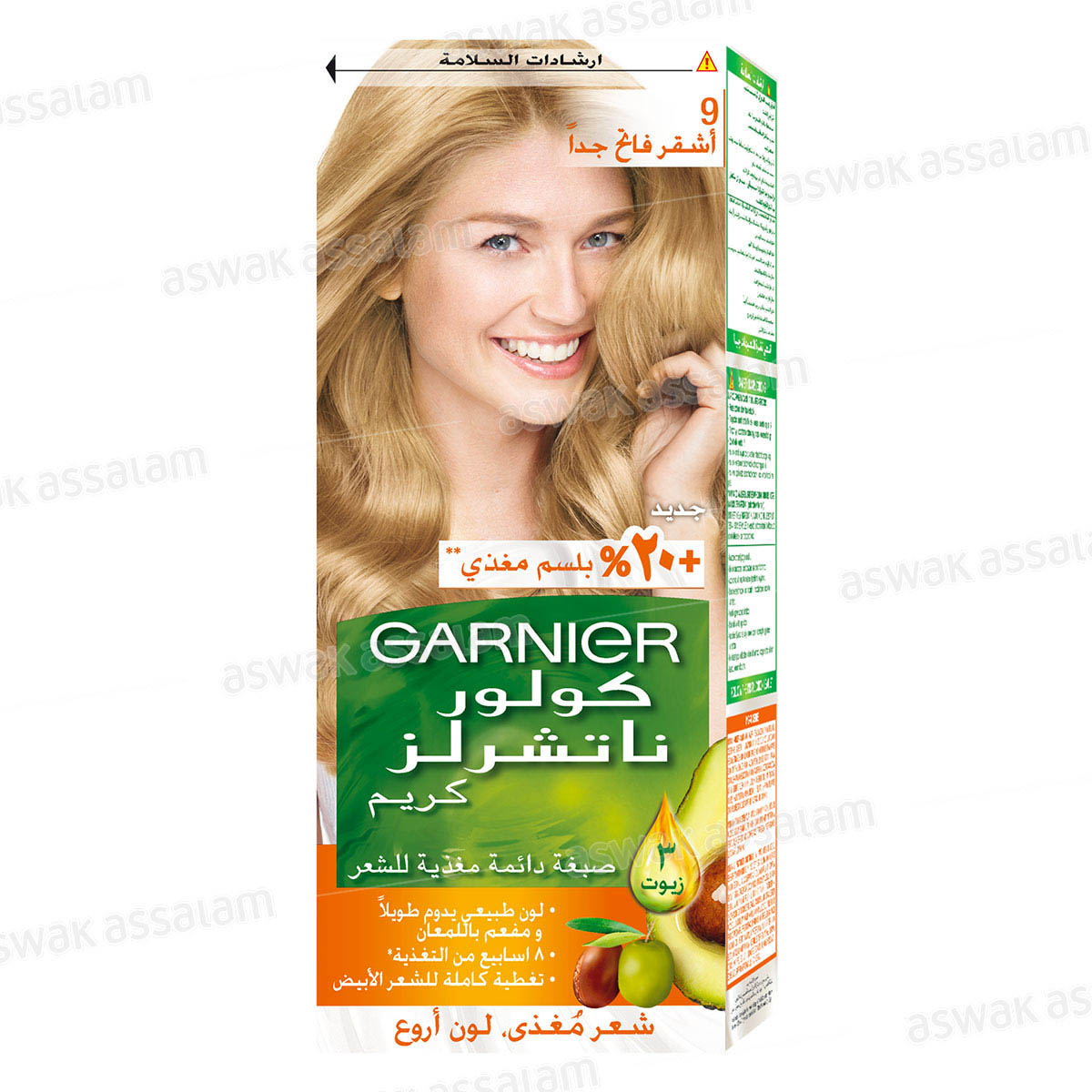 COLORATION 9 BLOND TRES CLAIR COLOR NATURALS GARNIER
