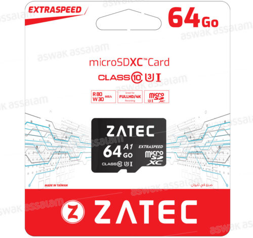 CARTE MICROSD 64GO ZATEC