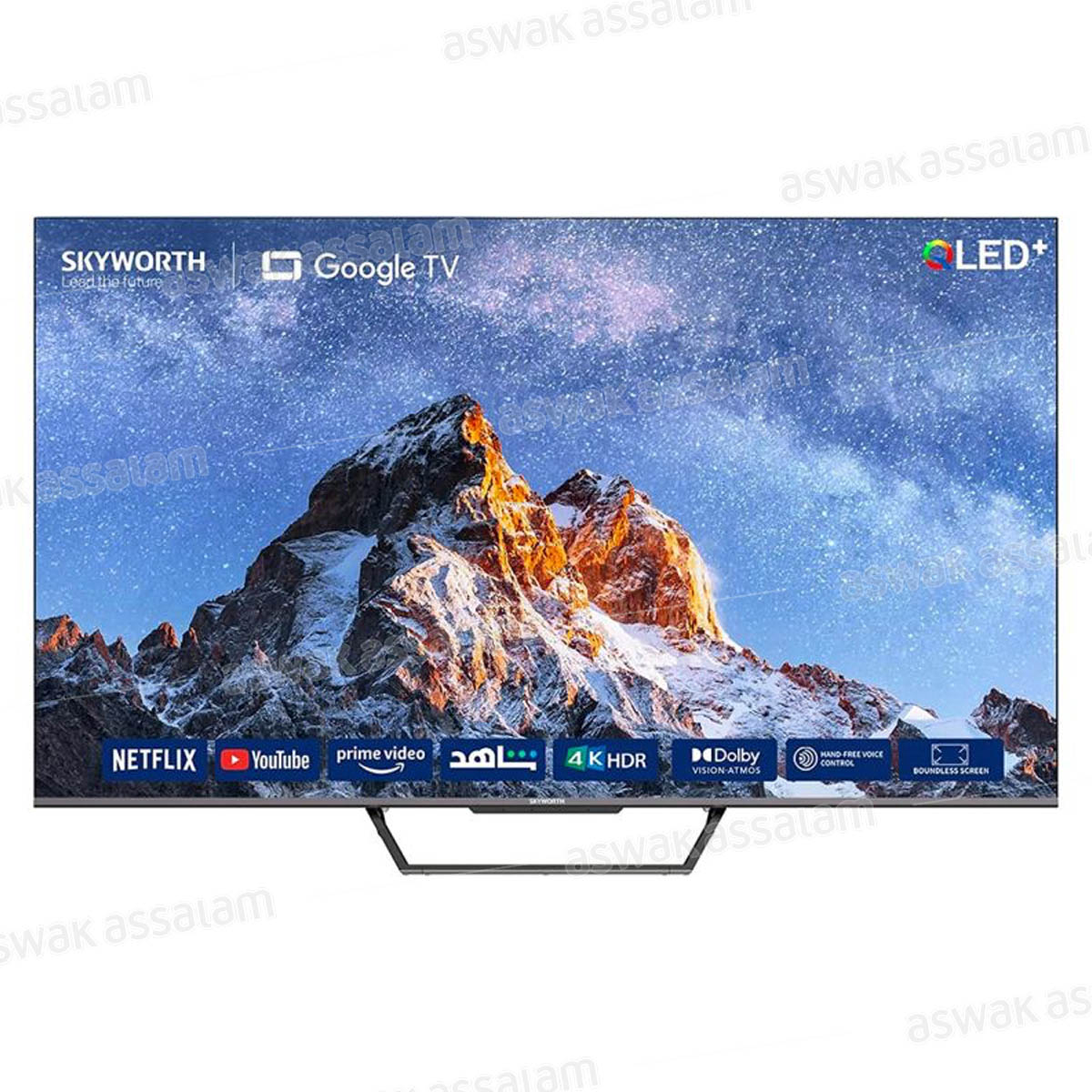 QLED TV SMART 4K FRAMELESS 55 POUCES 55SUE950 SKYWORTH