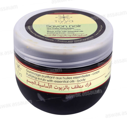 SAVON NOIR AUX HUILLES ESSENTIELLES 250ML TIYYA