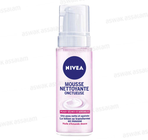 MOUSSE NETTOYANTE ONCTUEUSE PEAU SENSIBLE 150ML NIVEA