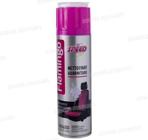 NETTOYANT SIEGE ET GARNITURE 650ML FLAMINGO