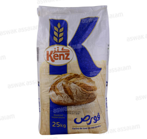 FARINE DE LUXE DE BLE TENDRE 25KG KENZ