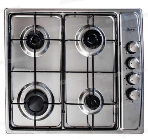 PLAQUE DE CUISSON 4 FEUX ENCASTRABLE 60*60CM INOX LX-410B ROYAL