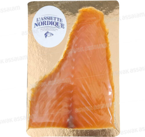 FILET DE SAUMON FUME 100G L’ASSIETTE NORDIQUE