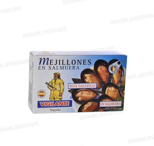 MOULES EN SAUMURE 115G VIGILANTE