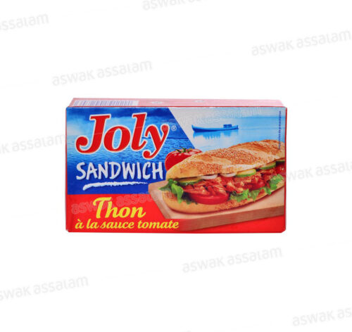 THON SANDWICH A LA SAUCE TOMATE 125G JOLY