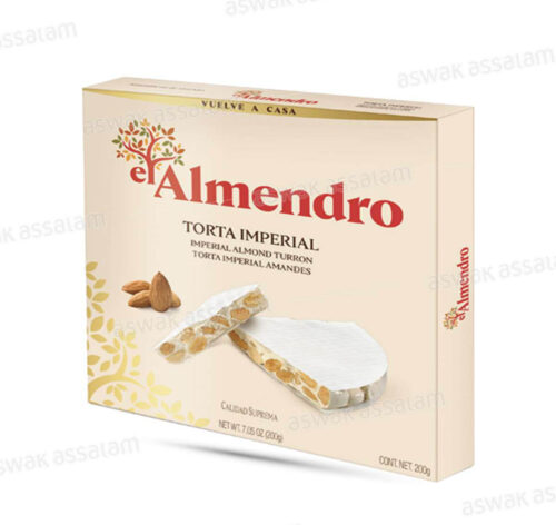 TURRON TORTA IMPERIAL CRUNCHY EL ALMENDRO