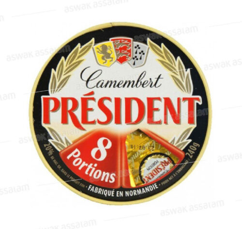 CAMEMBERT 240G 8 PORTIONS PRESIDENT