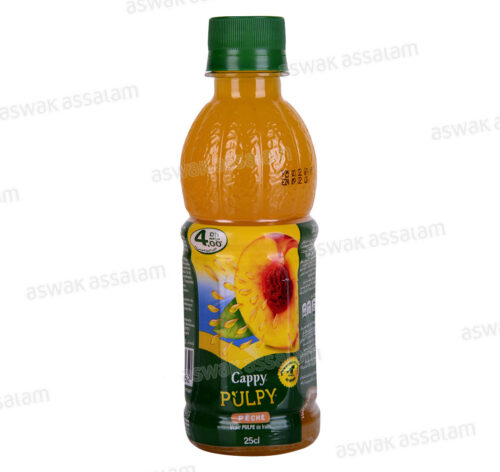 BOISSON A LA PULPE PECHE 25CL CAPPY PULPY