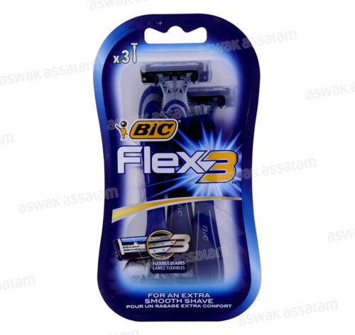 RASOIR FLEX3 3 UNITES BIC